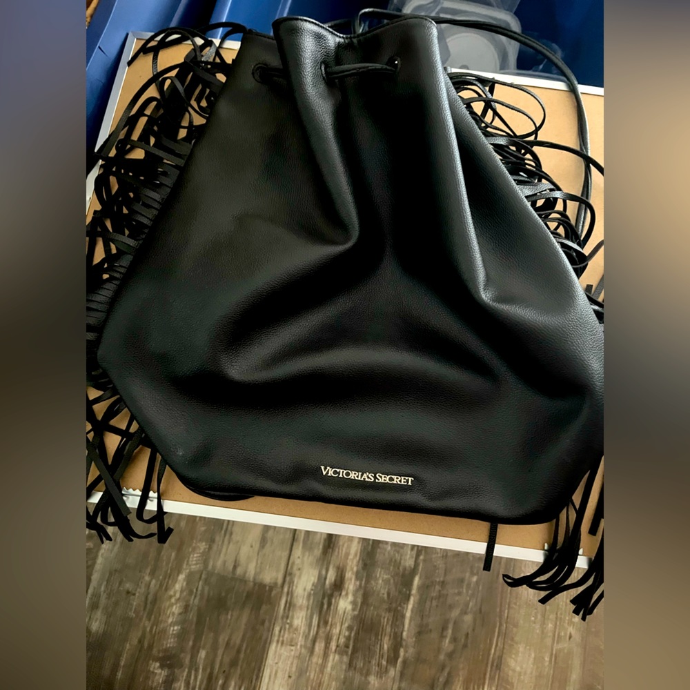Victoria’s Secret black bag with ruffles